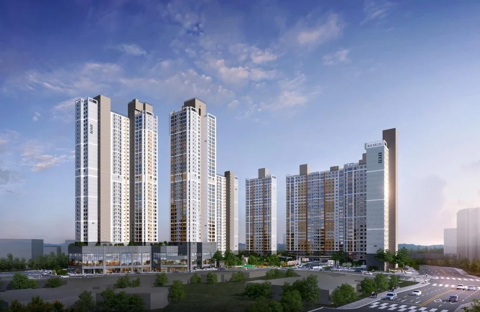 이천 부발역 에피트 단지 조감도