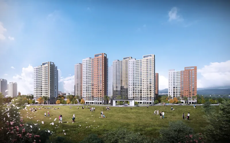 평택 진위 쌍용 스마트어반 조감도